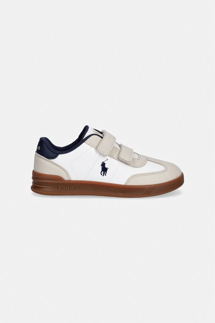 Polo Ralph Lauren HOLLIS EZ detské tenisky RL04997103 biela SS26