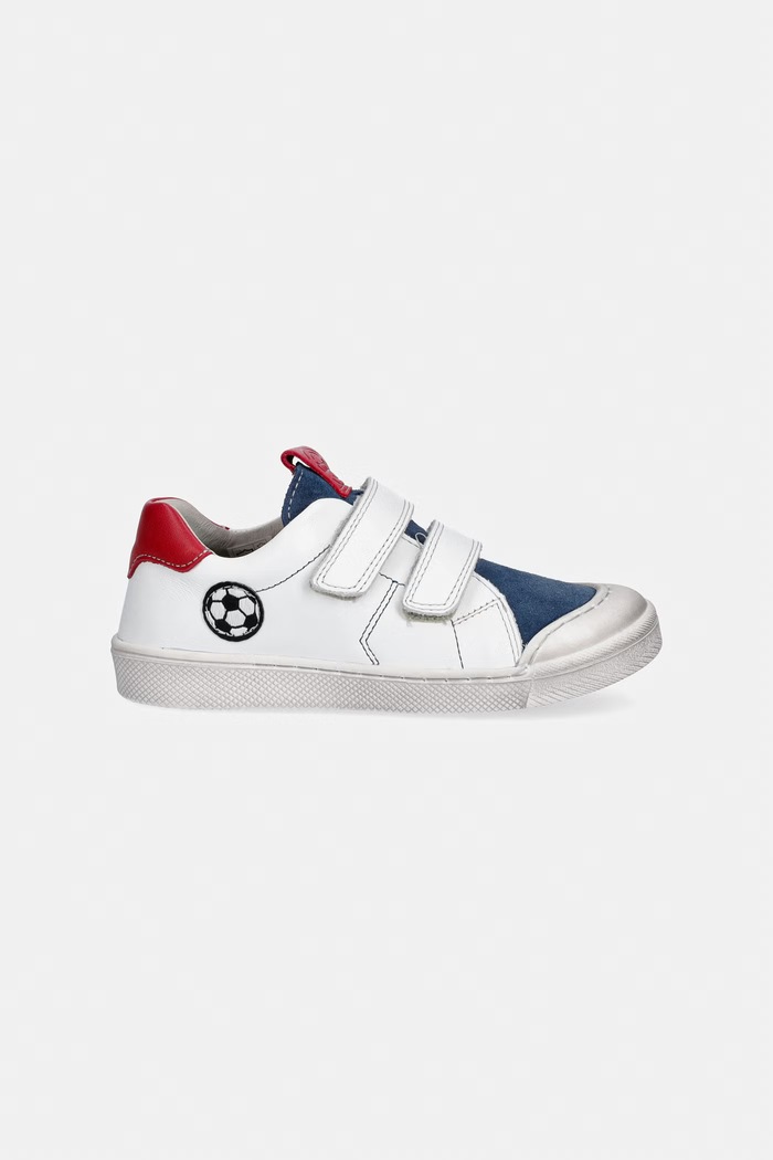 Froddo sneakersy skórzane dziecięce ROSARIO FOOTBALL G2130366.25.30 biały SS26