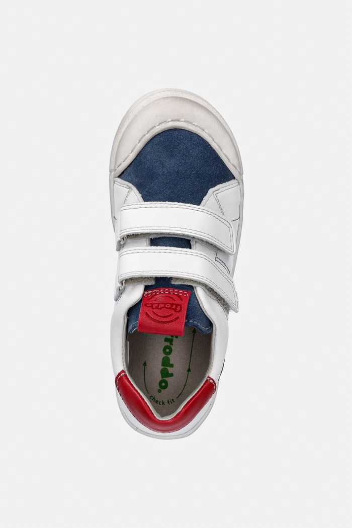 Froddo sneakersy skórzane dziecięce ROSARIO FOOTBALL biały G2130366.25.30