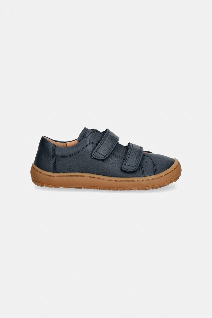 Otroški usnjeni polškornji Froddo BAREFOOT BAZE G3130284.25.30.B mornarsko modra SS26