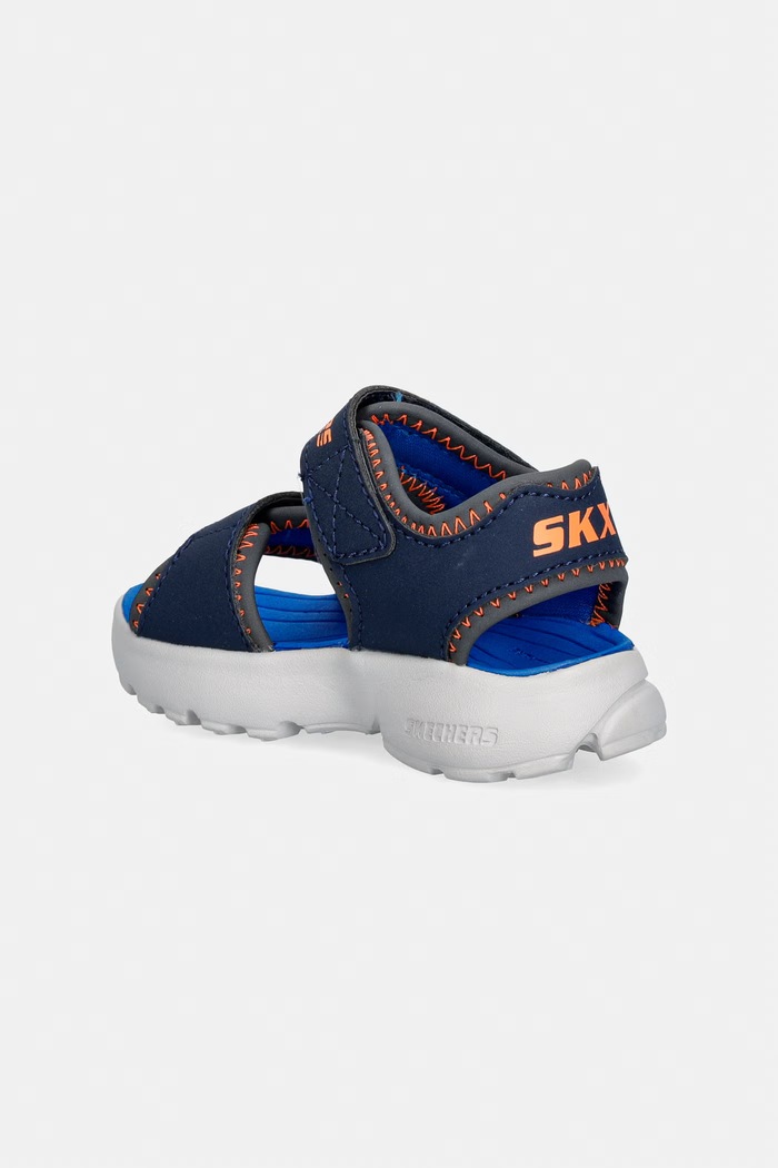 Fiú Skechers gyerek szandál RAZOR SPLASH - AQUA BUDDIES 406513N sötétkék