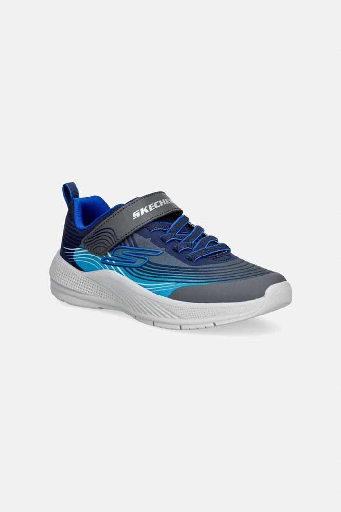 Детски маратонки Skechers MICROSPEC ADVANCE изкуствен сив 403926L