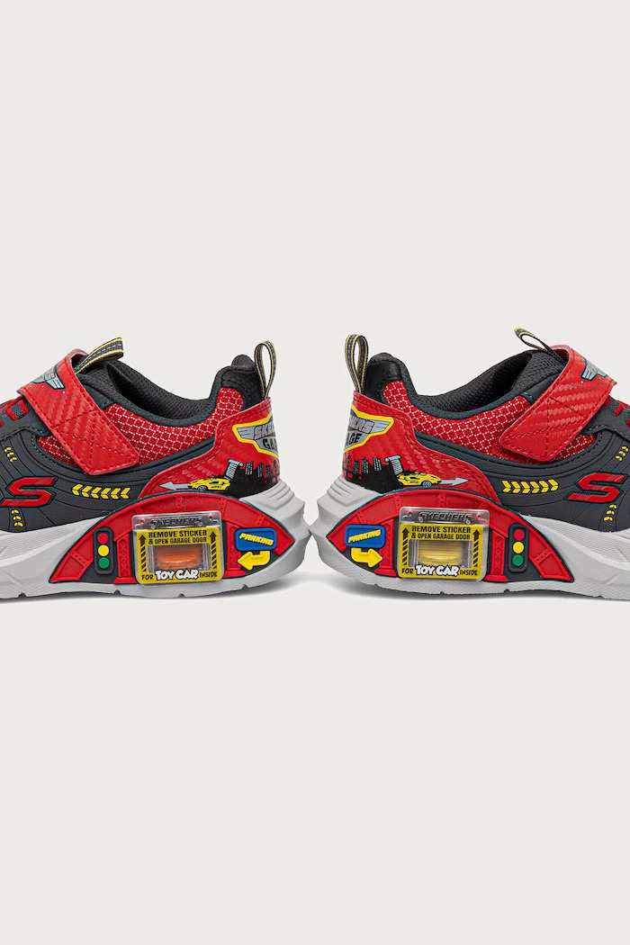 Skechers SKECHERS GARAGE sneakersy dziecięce 402150L czerwony SS26