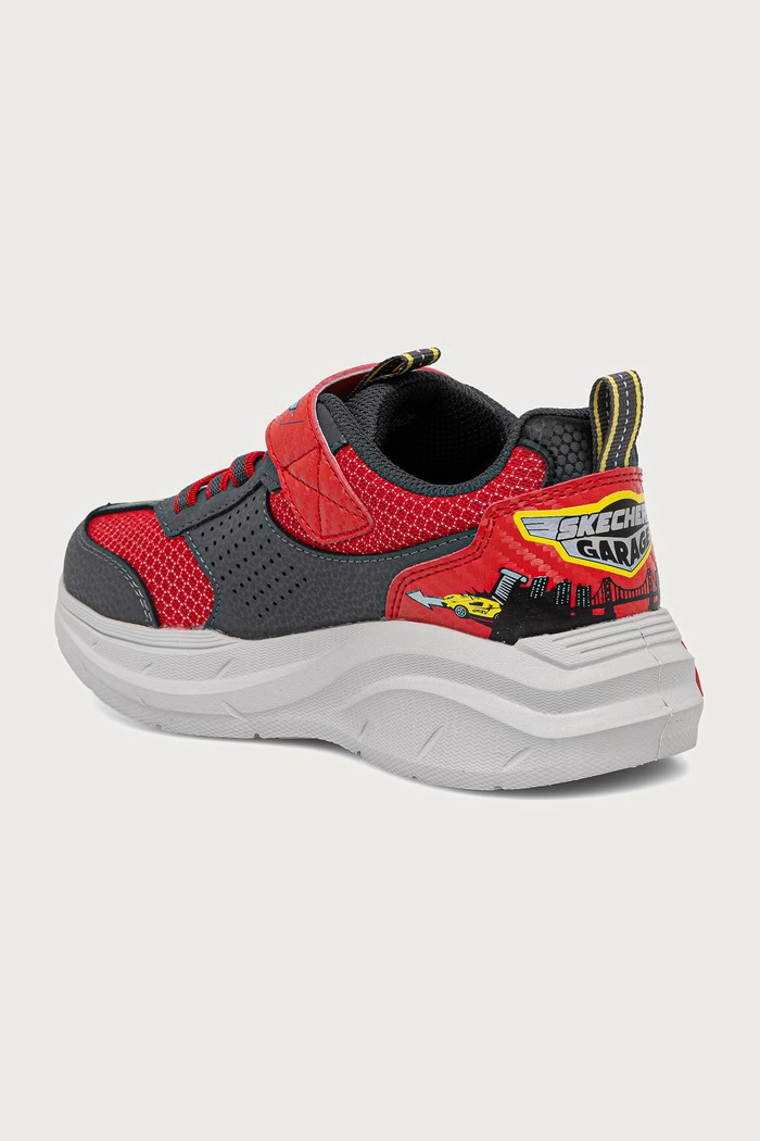 SKECHERS GARAGE sneakersy dziecięce Skechers 402150L czerwony