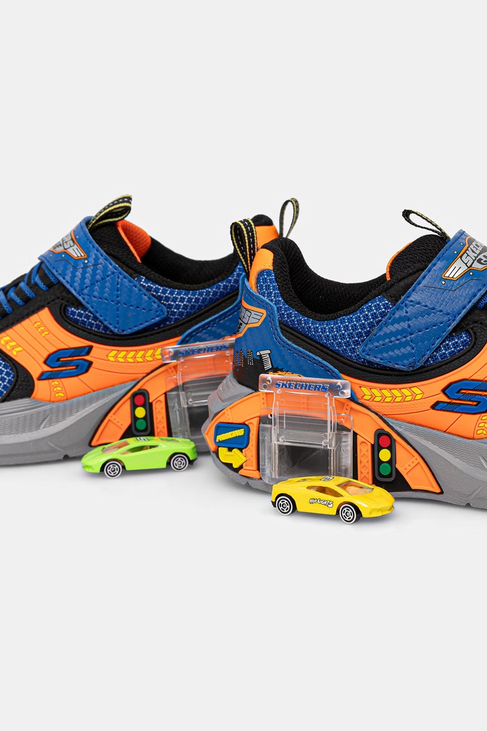 Skechers SKECHERS GARAGE sneakers per bambini blu 402150L