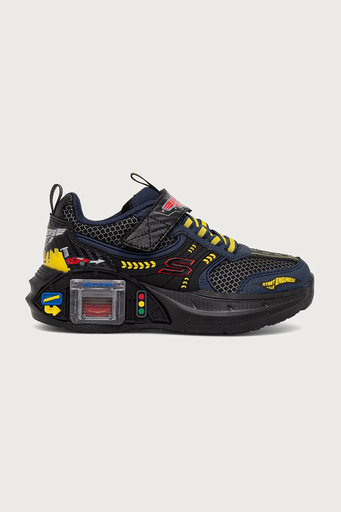 SKECHERS GARAGE sneakers παιδικά Skechers 402150L σκούρο μπλε