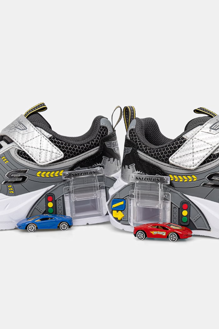 SKECHERS GARAGE Αθλητικά Παιδικά Skechers 402150L ασημί
