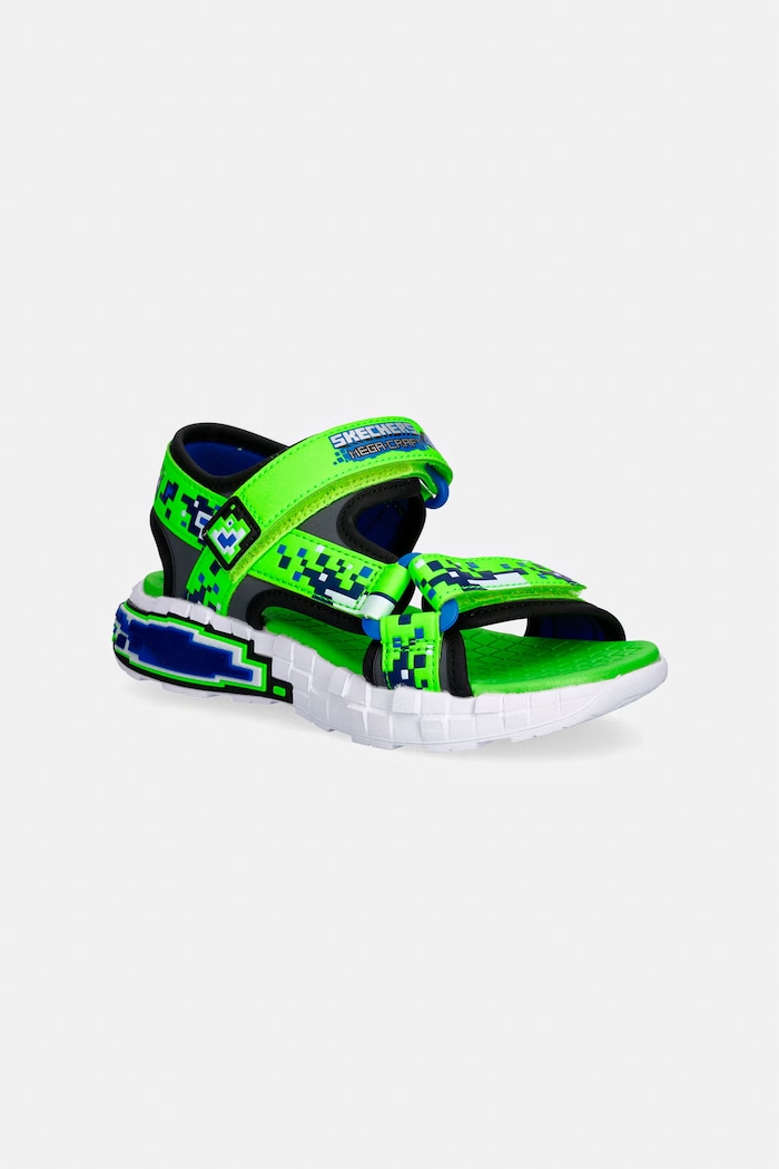 Skechers σανδάλια Παιδικά MEGA-SPLASH 4K πράσινο 402161L