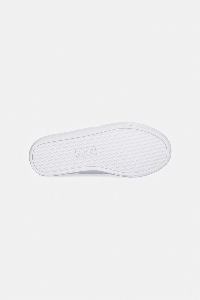 polo Ralph Lauren sneakers pentru copii RL04836103 alb