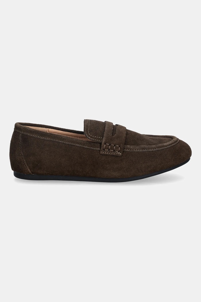 Bianco mocasini din piele întoarsă BIAMARLENE 11252497 maro SS26