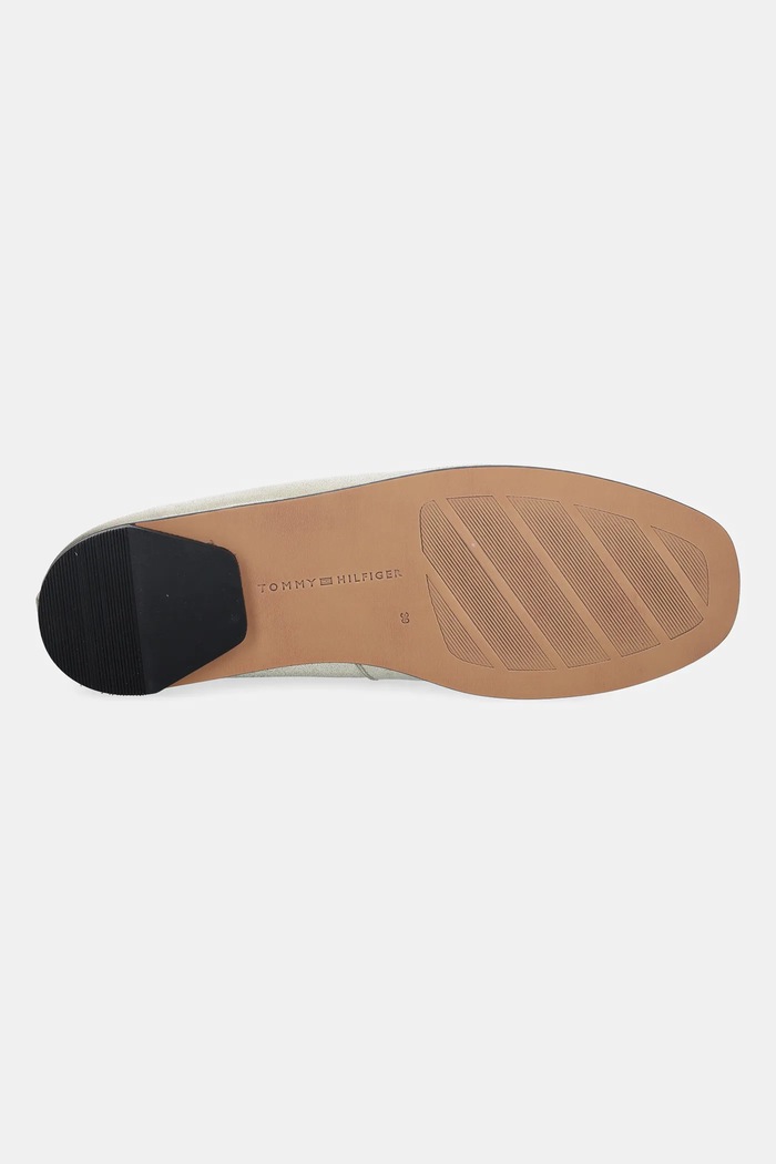Tommy Hilfiger mokasyny skórzane HILFIGER GOLD LOAFER FW0FW08958 złoty