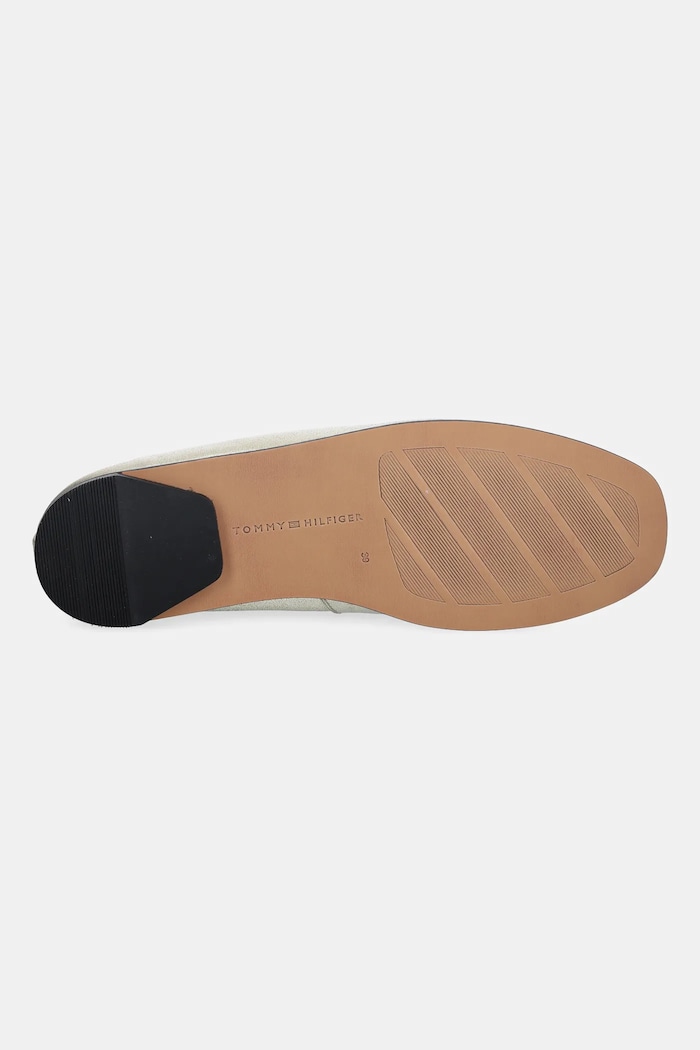 Tommy Hilfiger mokasyny skórzane HILFIGER GOLD LOAFER FW0FW08958 złoty