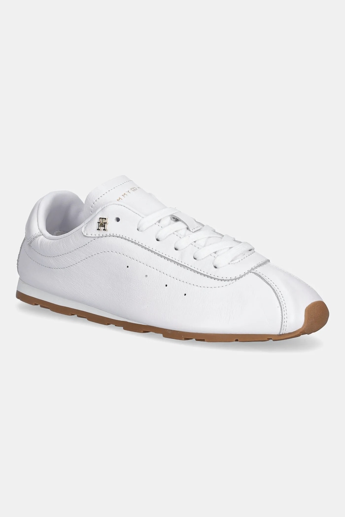 Tommy Hilfiger bőr sportcipő TH LOW PROFILE RUNNER egyéb fehér FW0FW08951