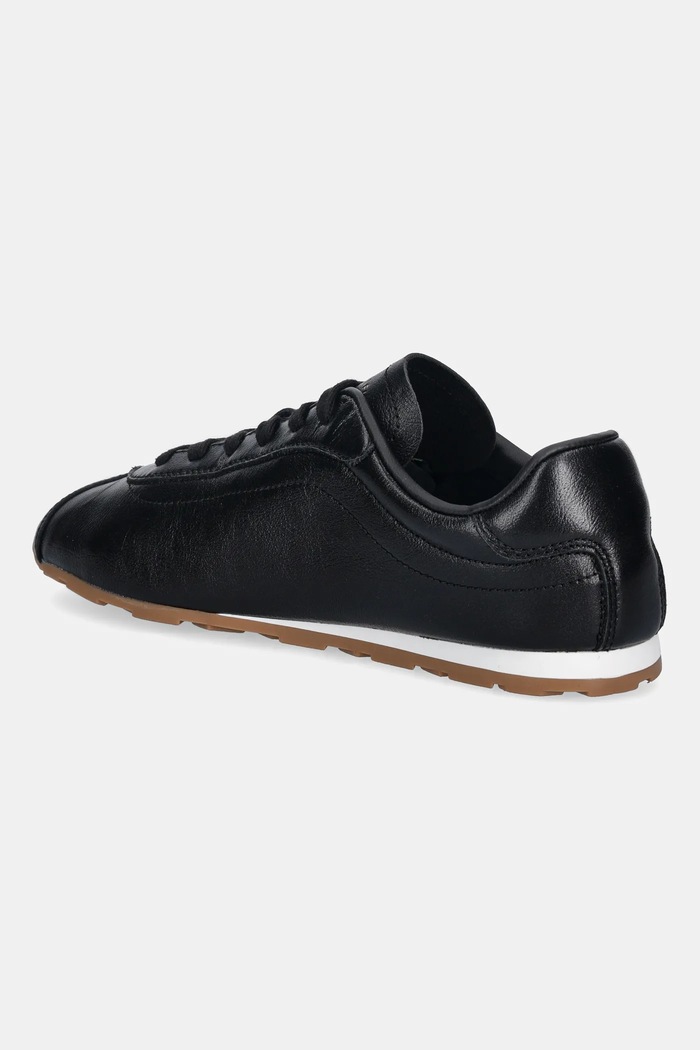 Cipők Tommy Hilfiger bőr sportcipő TH LOW PROFILE RUNNER FW0FW08951 fekete
