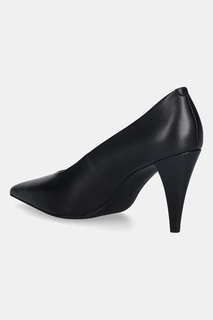 Obuv Kožené lodičky Tommy Hilfiger TH SMOOTH LEATHER PUMP FW0FW08960 čierna