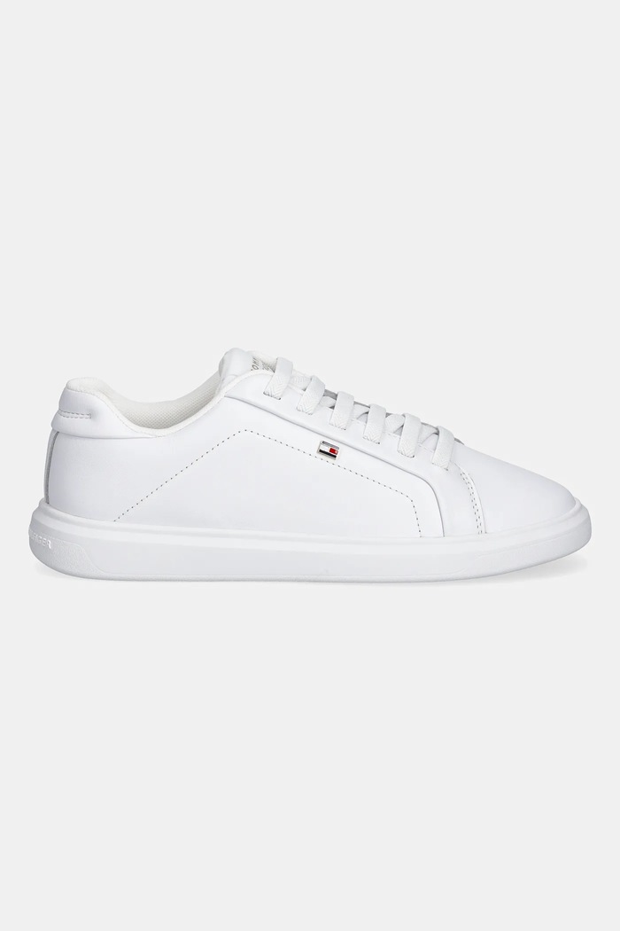 Tommy Hilfiger trampki ICON COURT LIGHT WEIGHT FW0FW08948 biały SS26