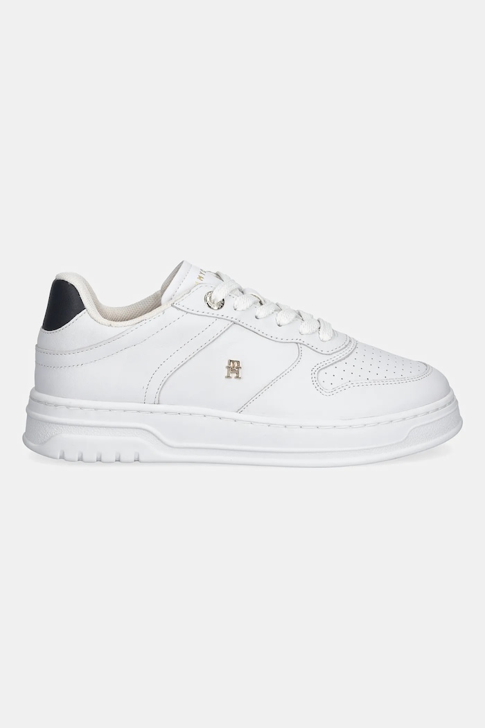 Tommy Hilfiger sportcipő TH SPORTY CUPSOLE CORP FW0FW09025 fehér SS26