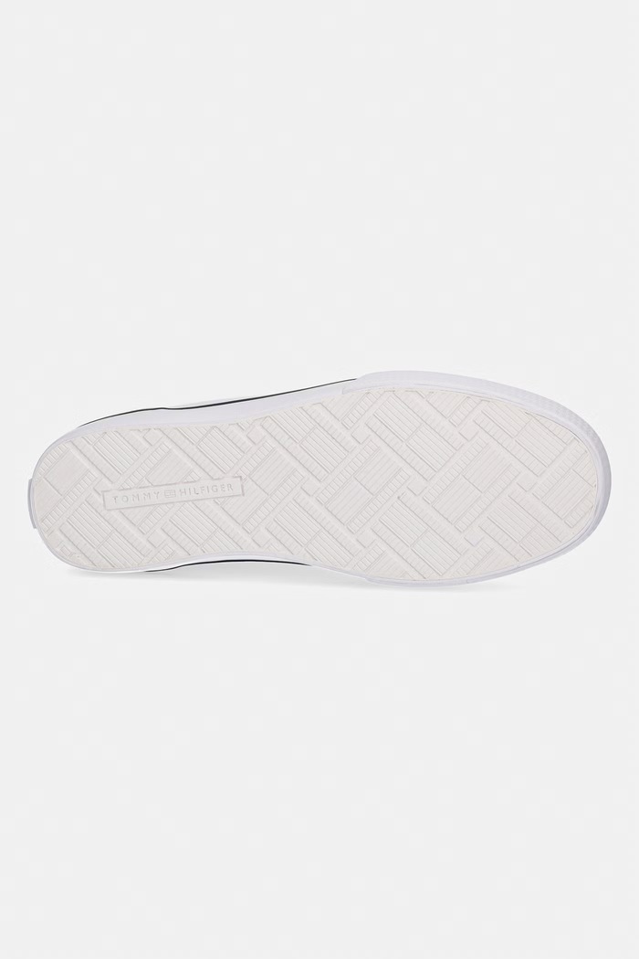 Tommy Hilfiger TH CHIC LOW PROFILE VULC tenisky dámske kožené FW0FW09104 biela