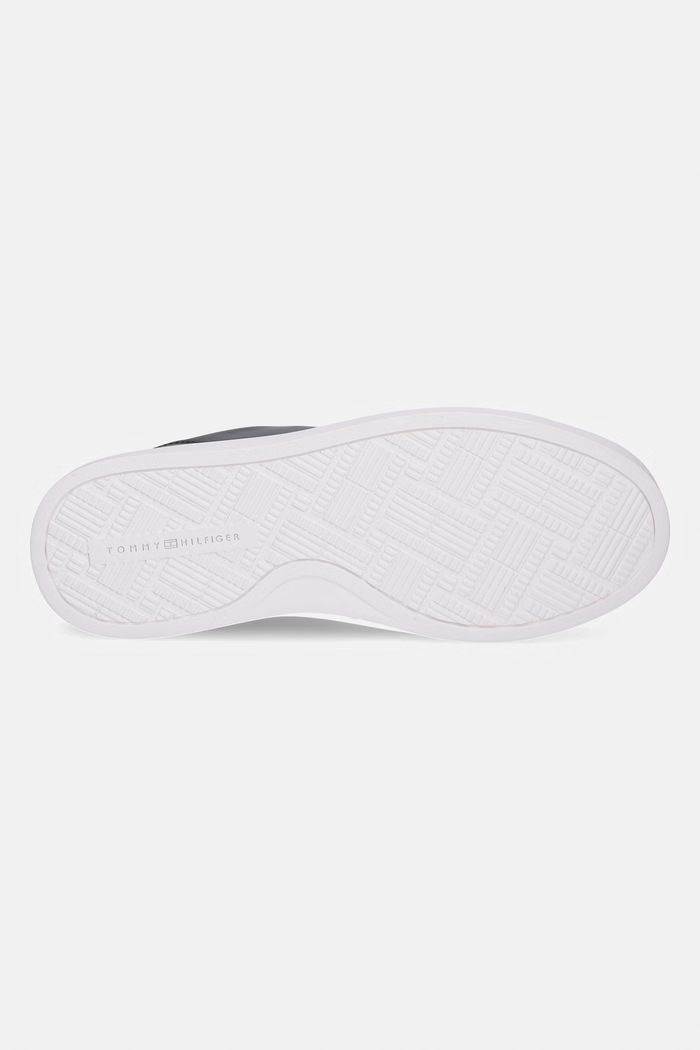 Tommy Hilfiger TH FEMININE CUPSOLE LEATHER tenisky dámske FW0FW09105 čierna