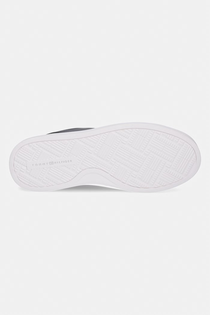 Tommy Hilfiger TH FEMININE CUPSOLE LEATHER tenisky dámske FW0FW09105 čierna