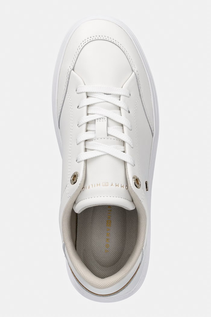 Tommy Hilfiger TH CHIC CUPSOLE dámske tenisky biela FW0FW09106
