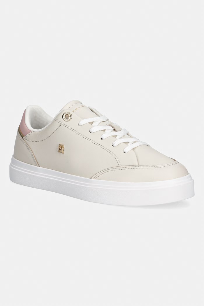 Tommy Hilfiger TH CHIC CUPSOLE dámske tenisky béžová FW0FW09106