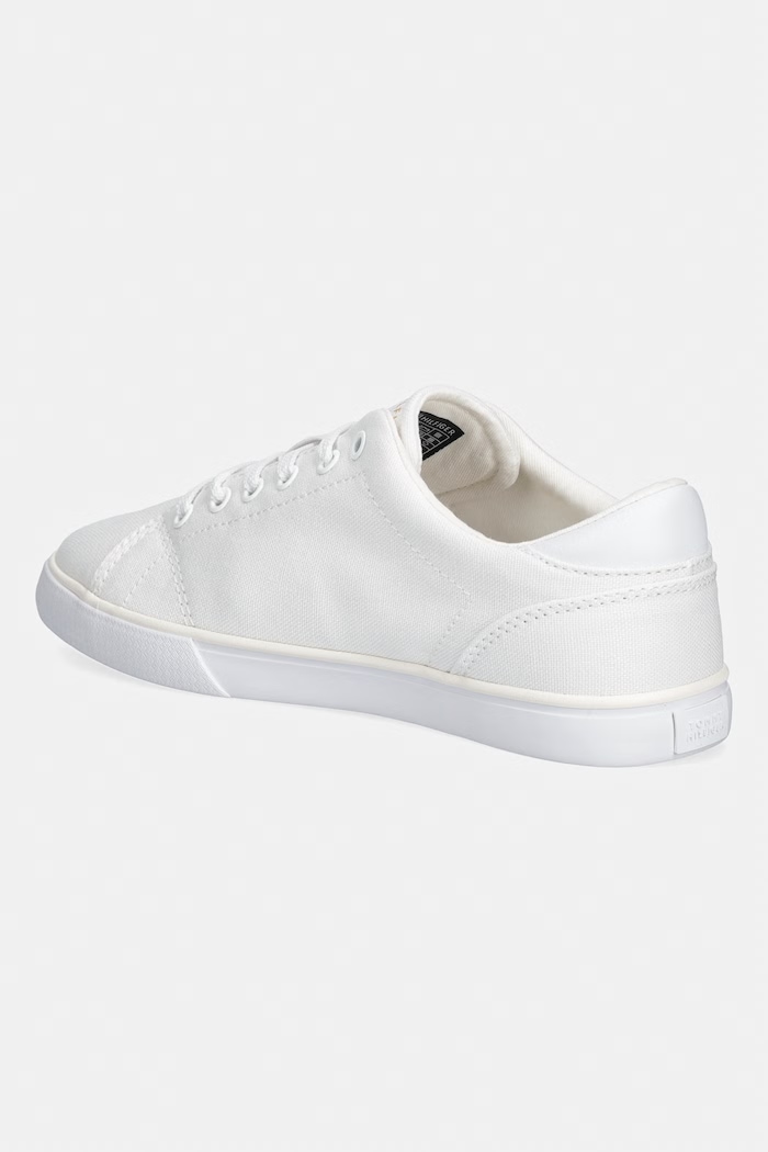 Boty Tommy Hilfiger TH LOW PROFILE VULC CANVAS tenisky dámské FW0FW09102 bílá