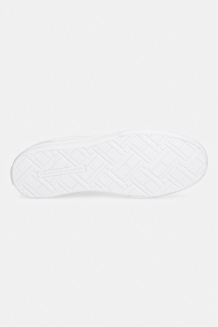 Tommy Hilfiger TH LOW PROFILE VULC CANVAS tenisky dámské FW0FW09102 bílá