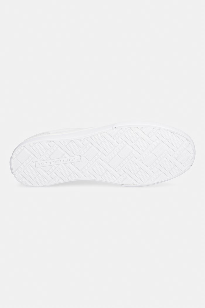Tommy Hilfiger TH LOW PROFILE VULC CANVAS tenisky dámské FW0FW09102 bílá