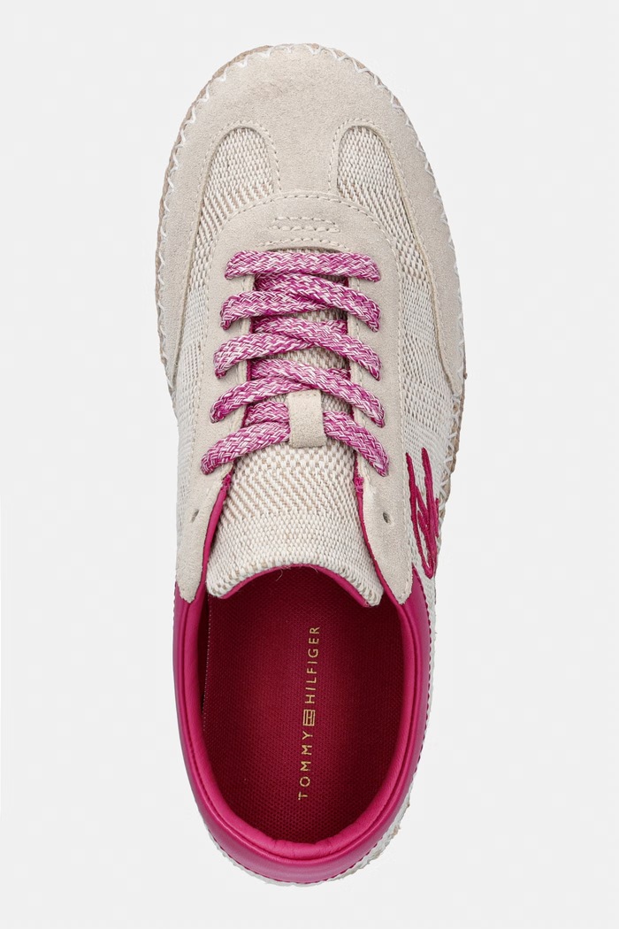 Tommy Hilfiger TH HERITAGE ROPE SNEAKER tenisówki damskie beżowy FW0FW09108