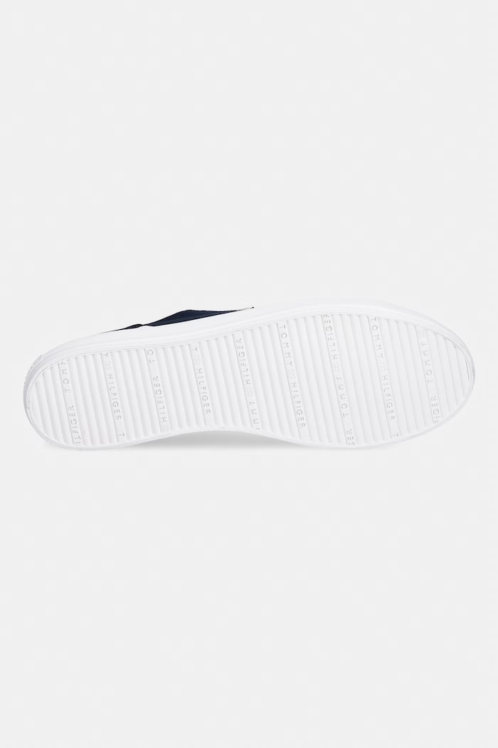 Tommy Hilfiger TH FOXING SNEAKER CANVAS tenisky dámske FW0FW09170 tmavomodrá