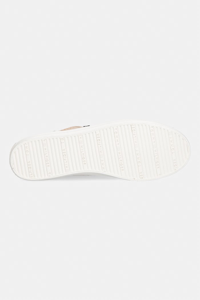 Tommy Hilfiger TH CHIC FOXING SNEAKER tenisówki damskie FW0FW09171 beżowy