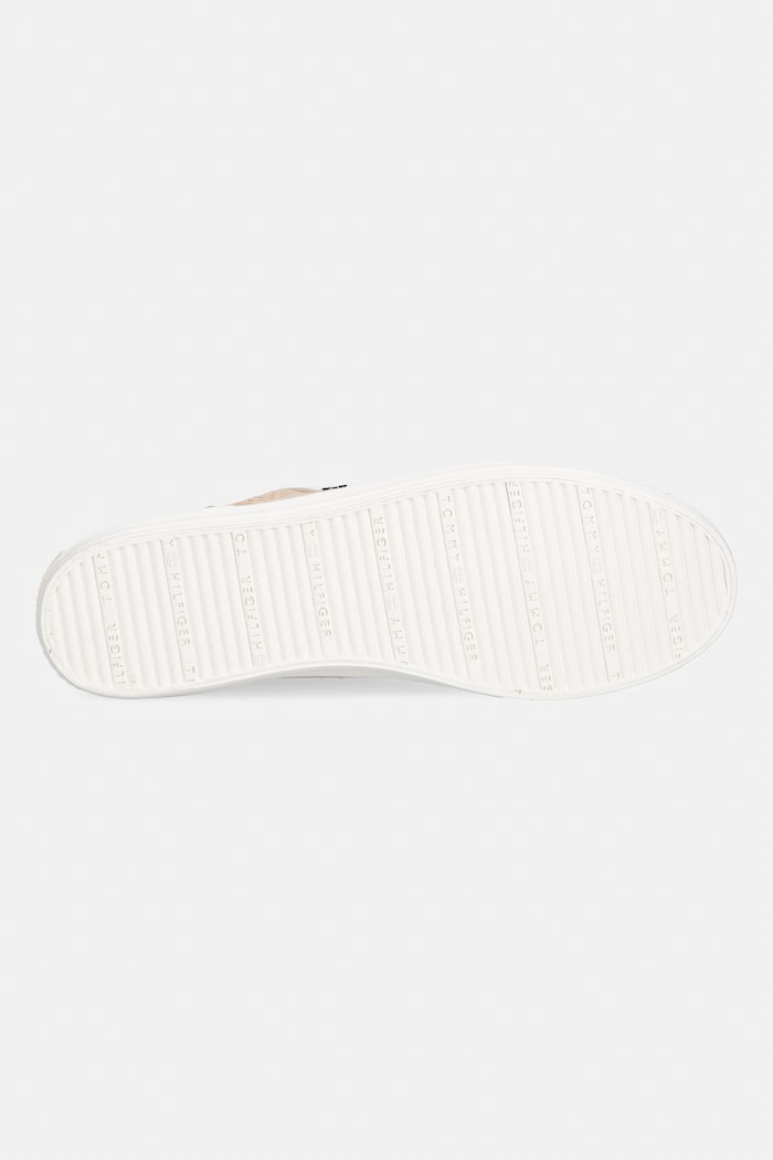 Tommy Hilfiger TH CHIC FOXING SNEAKER tenisówki damskie FW0FW09171 beżowy