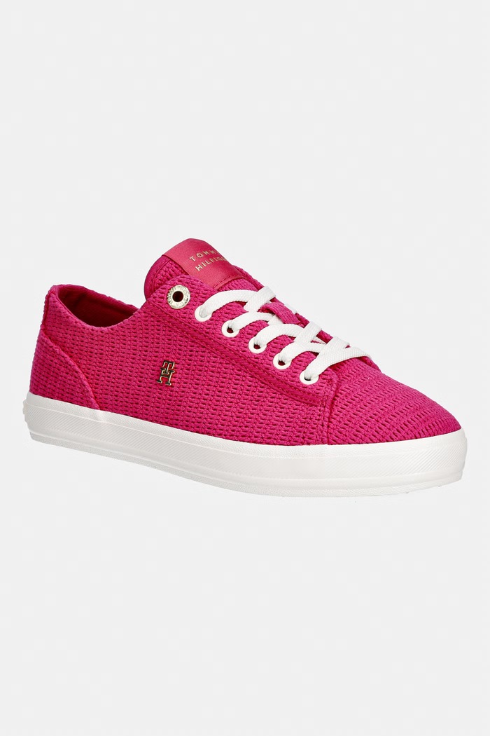Tommy Hilfiger TH CHIC FOXING SNEAKER tenisówki damskie różowy FW0FW09171