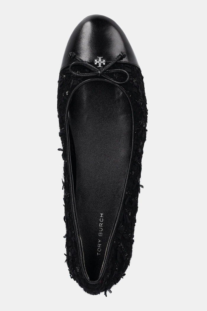 Балетки Tory Burch Cap-Toe Ballet чорний 177191.400