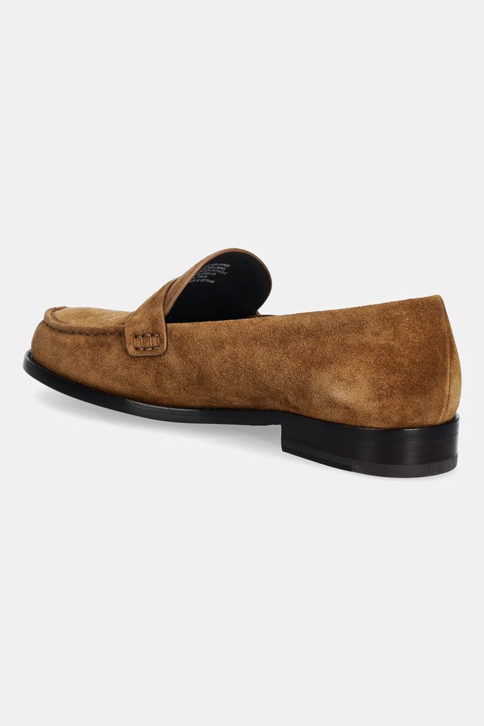 Boty Semišové mokasíny Tory Burch Classic Penny Loafer 178119.200 hnědá