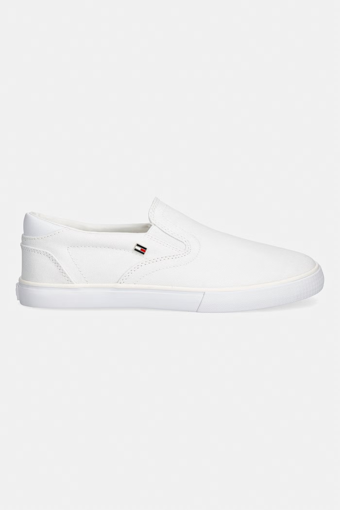 Tommy Hilfiger TH LOW PROFILE SLIP ON tenisky dámske FW0FW09103 biela SS26