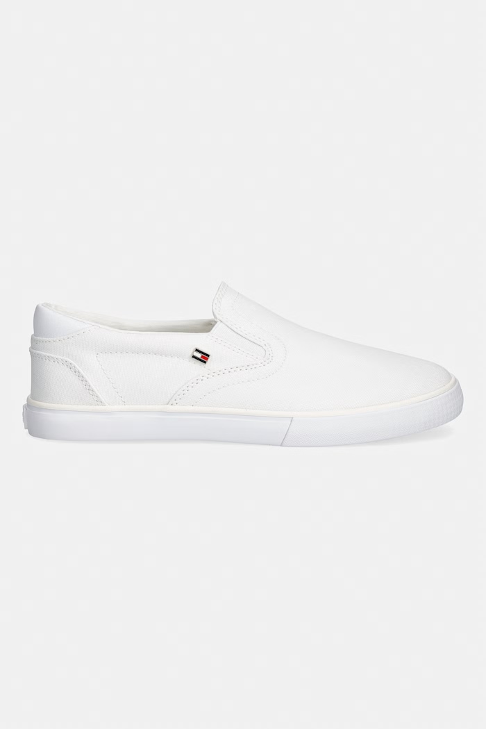 Tommy Hilfiger TH LOW PROFILE SLIP ON tenisky dámske FW0FW09103 biela SS26