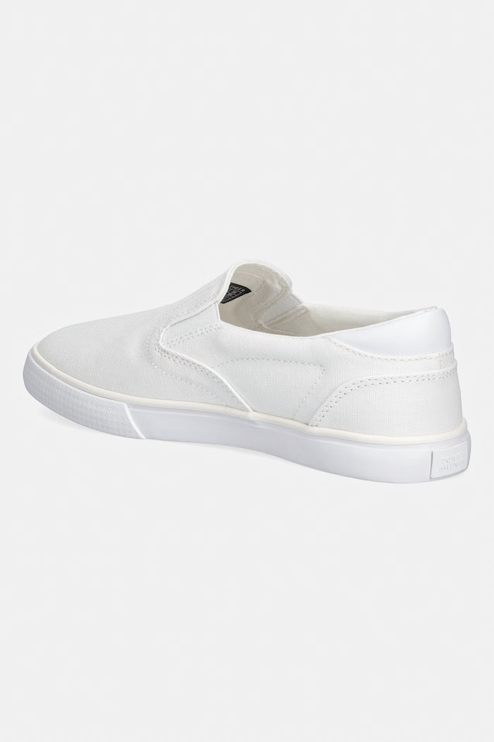 Obuv Tommy Hilfiger TH LOW PROFILE SLIP ON tenisky dámske FW0FW09103 biela