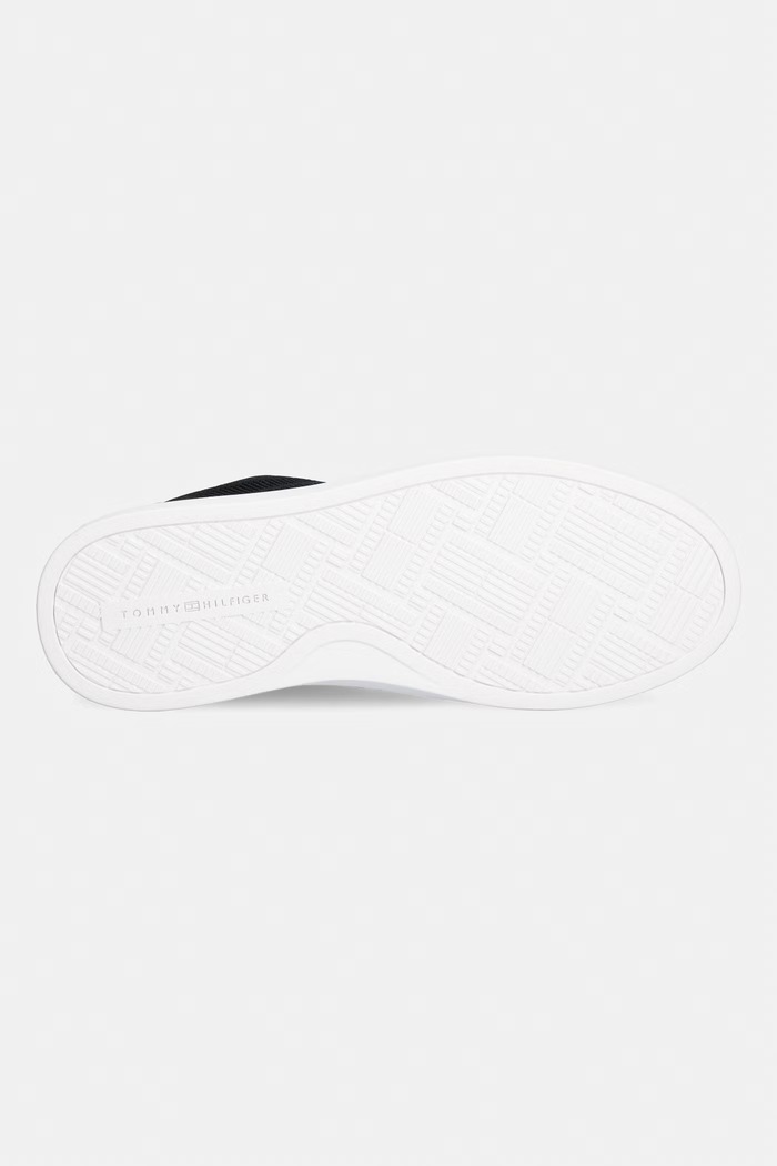 Tommy Hilfiger TH FEMININE CUPSOLE KNIT sneakersy damskie FW0FW09289 czarny