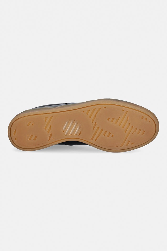 Кожени маратонки BOSS Brenta 50518001.001 черен