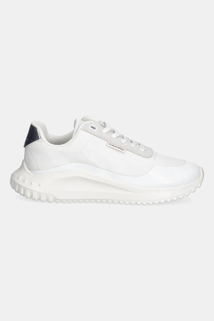 Маратонки Calvin Klein EVA RUNNER LACE UP MAT MIX YW0YW02016 бял SS26