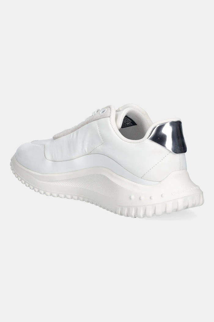 Обувки Маратонки Calvin Klein EVA RUNNER LACE UP MAT MIX YW0YW02016 бял