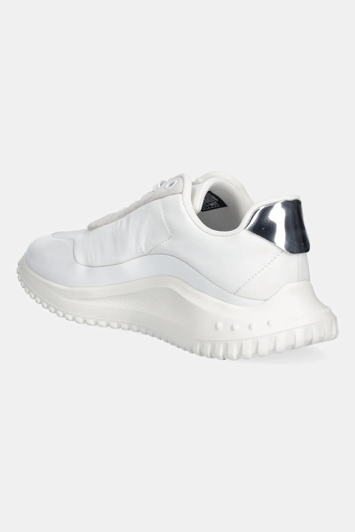 Обувки Маратонки Calvin Klein EVA RUNNER LACE UP MAT MIX YW0YW02016 бял