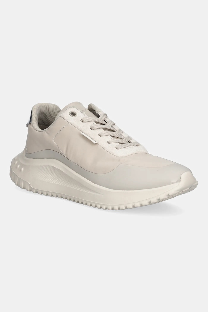 Calvin Klein sportcipő EVA RUNNER LACE UP MAT MIX szintetikus bézs YW0YW02016