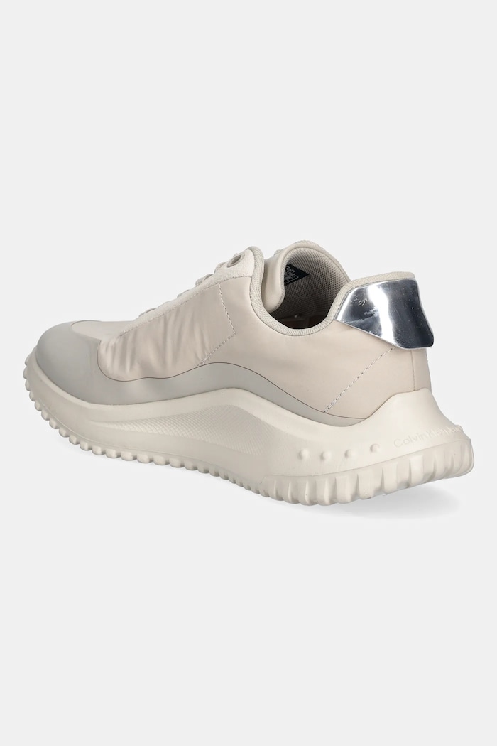 Cipők Calvin Klein sportcipő EVA RUNNER LACE UP MAT MIX YW0YW02016 bézs