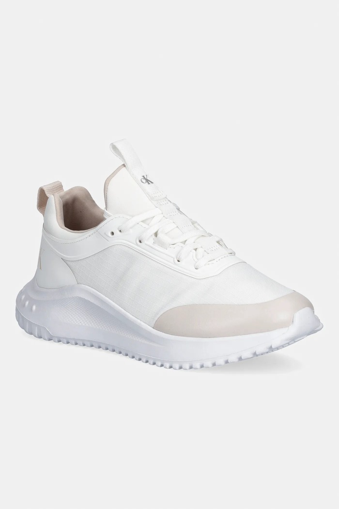 Calvin Klein sportcipő EVA RUNNER LACEUP SOCK MAT MIX textil fehér YW0YW02064