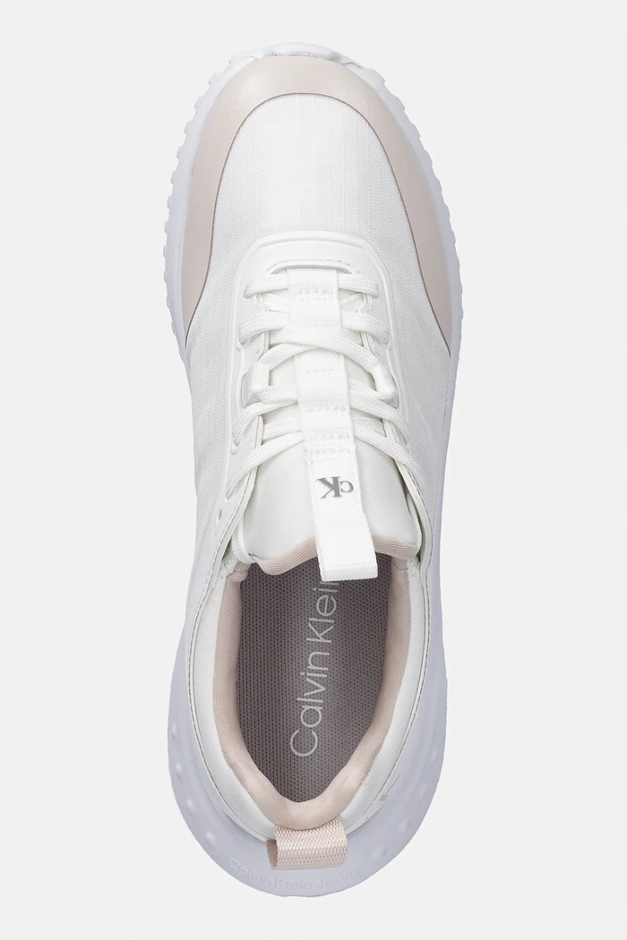 Calvin Klein sportcipő EVA RUNNER LACEUP SOCK MAT MIX fehér YW0YW02064