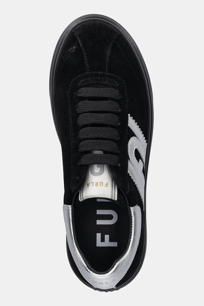 Furla bőr sportcipő Nuage Lace-Up Sneaker fekete YJ88NUA.BX4400.OSI00
