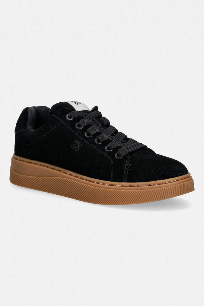 HUGO sneakers in camoscio Lyzz altri nero 50557844.001